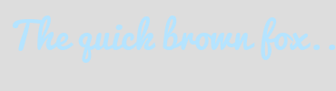 Image with Font Color B5E4FF and Background Color DDDDDD